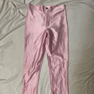American Apparel Pink Disco Pants